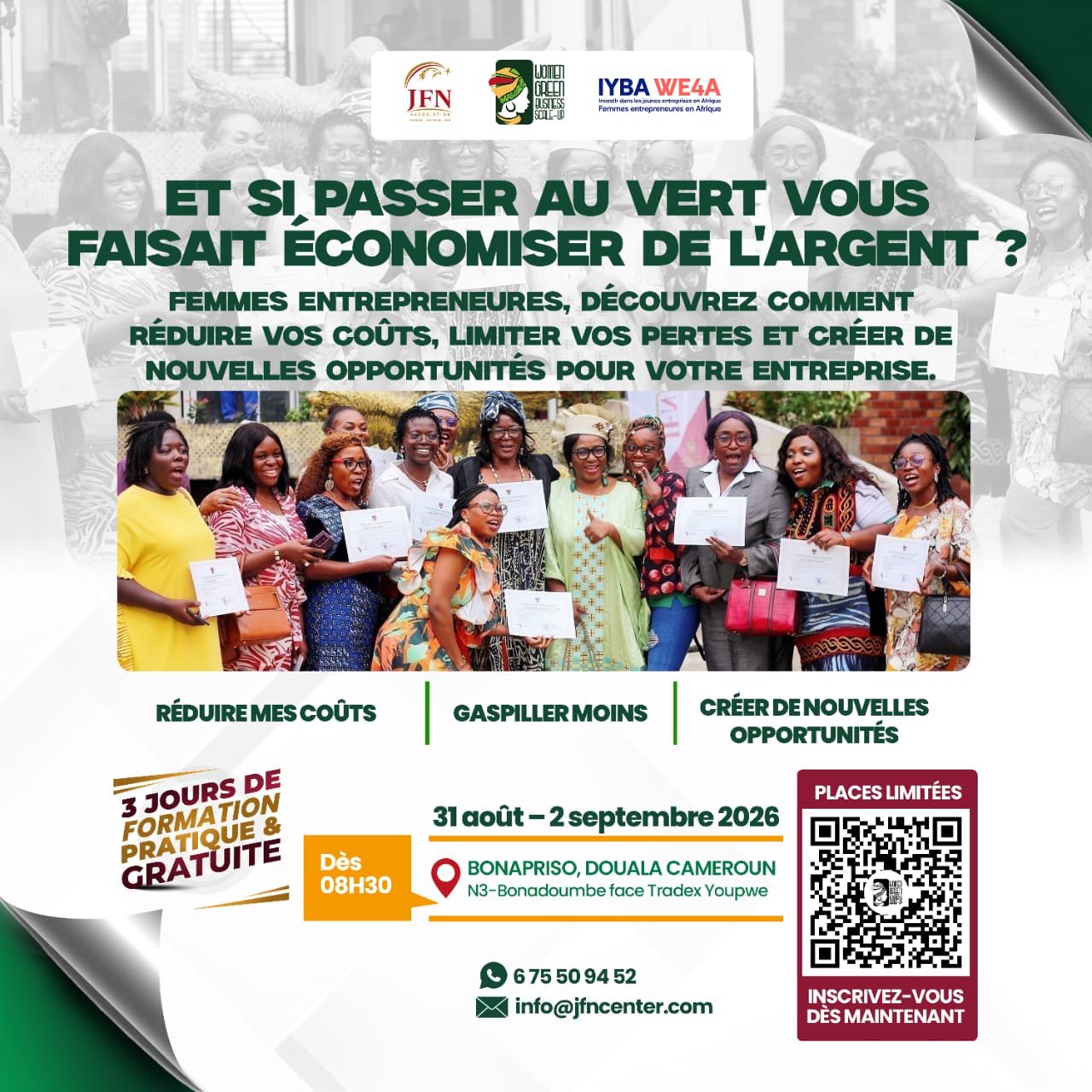 Formation en économie verte pour femmes entrepreneures